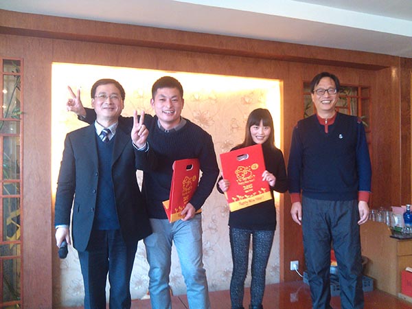 科進(jìn)年會(huì)迎新年 南京科進(jìn)舉辦了迎新年聚餐年會(huì)迎接新年